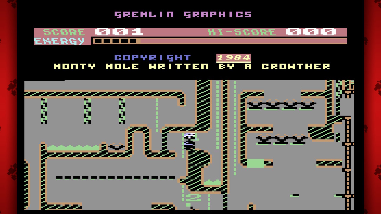 Screenshot from Monty Mole Collection