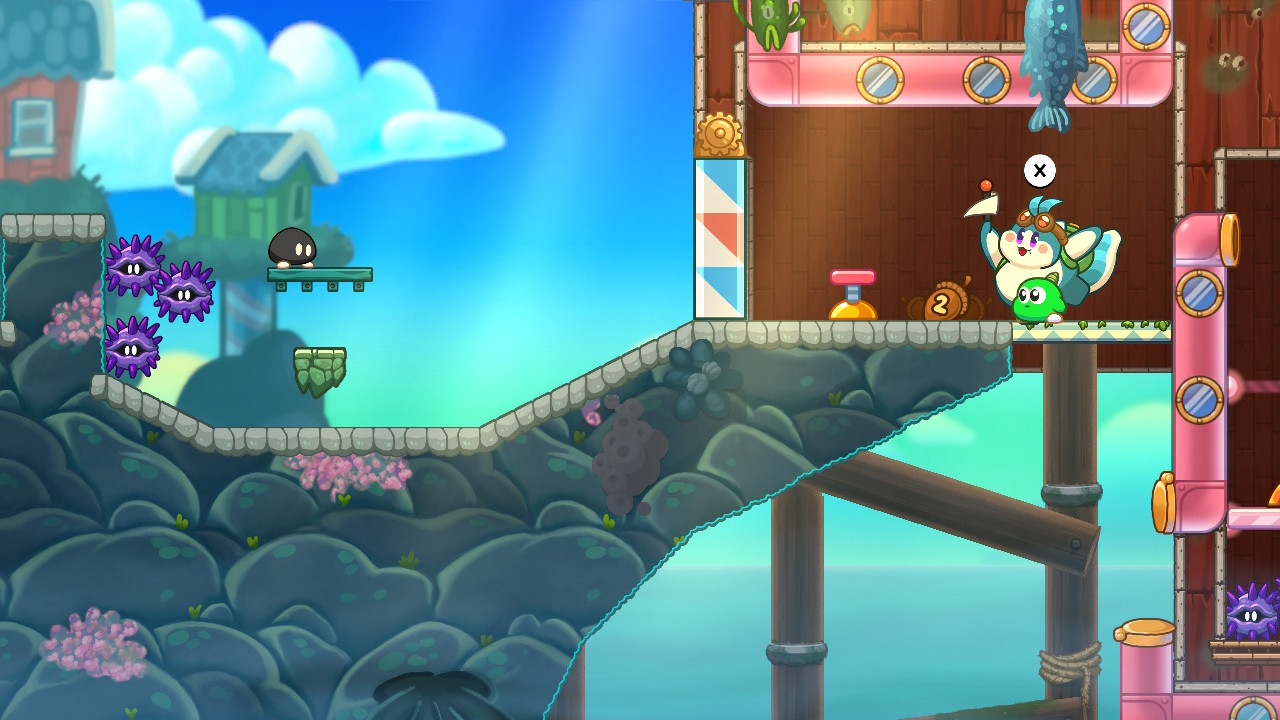 A screenshot from Gimmick! 2 Review