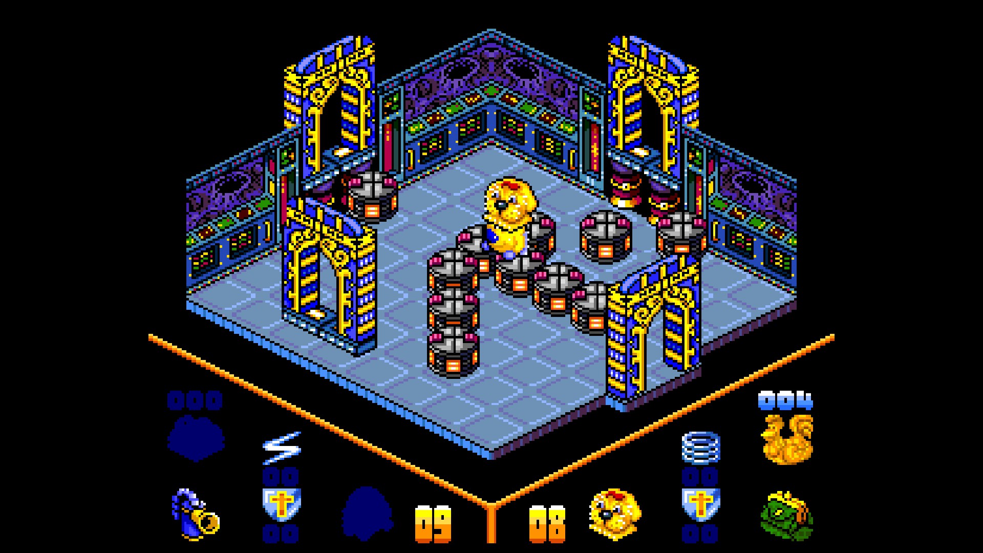 A screenshot of Head Over Heels Deluxe