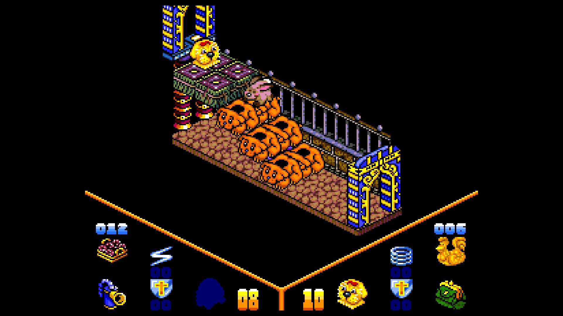 A screenshot of Head Over Heels Deluxe