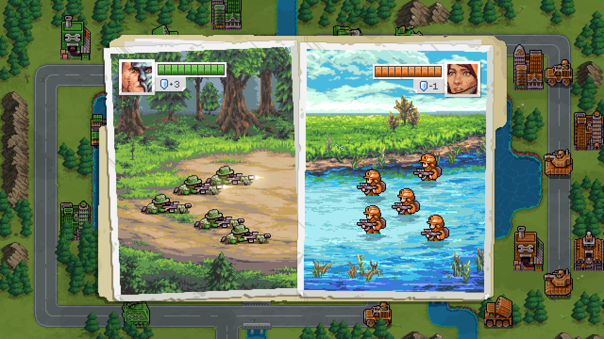 A screenshot of Warside