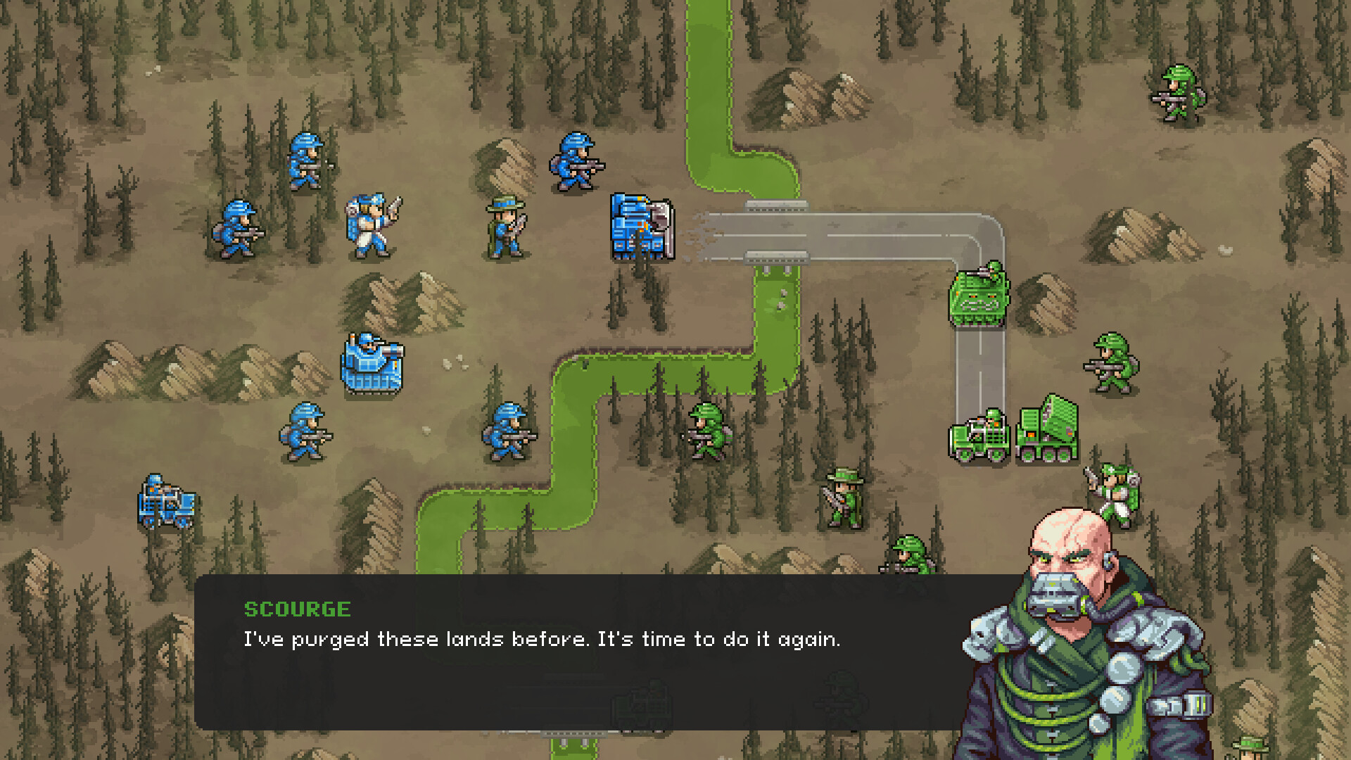 A screenshot of Warside