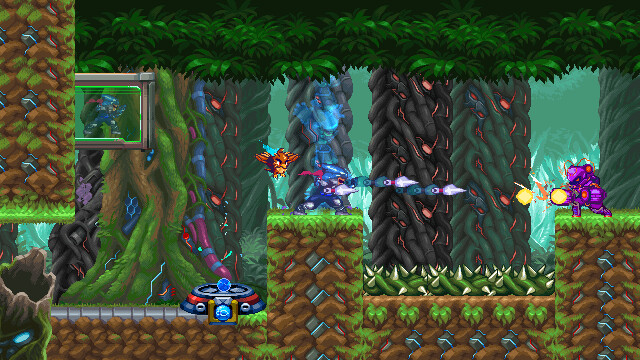 A screenshot from Beserk Boy on Nintendo Switch