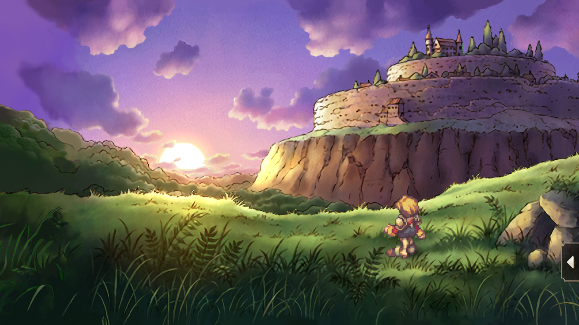 A screenshot from SaGa Frontier 2 Remastered