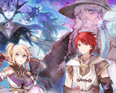 The key art for Ys X: Proud Nordics, cropped.