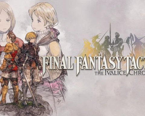 The key art for Final Fantasy Tactics - The Ivalice Chronicles.