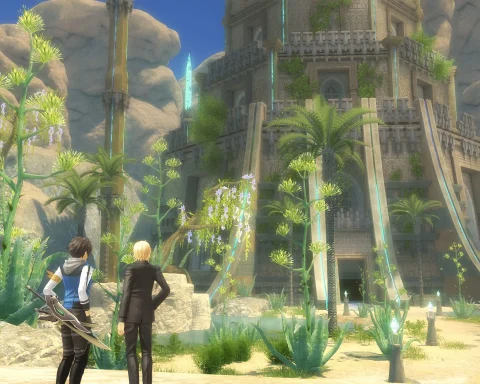 A screenshot from The Legend of Heroes: Kai no Kiseki – Farewell, O Zemuria, the Japanese version of The Legend of Heroes: Trails beyond the Horizon.